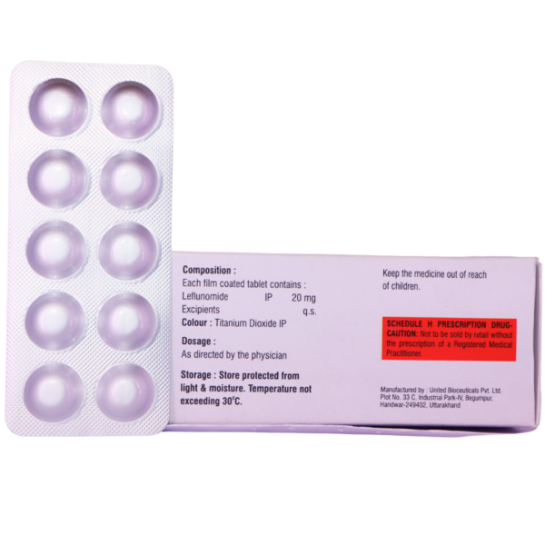 Rumadax 20 (Leflunomide 20 mg) - Image 2