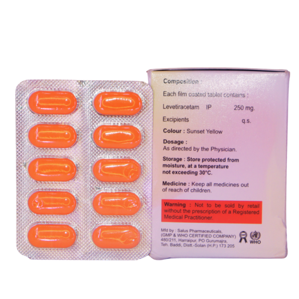 Keppdix 250 (Levetiracetam 250mg) - Image 2