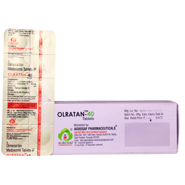 Olratan 40 (Olmesartan Medoxomil 40 mg) - Image 3