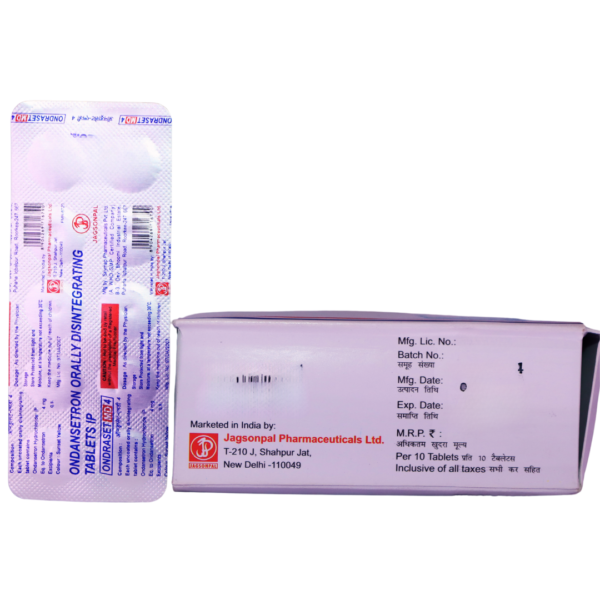 Ondraset MD 4 (Ondansetron Orally Disintegrating Tablets 4 mg) - Image 3