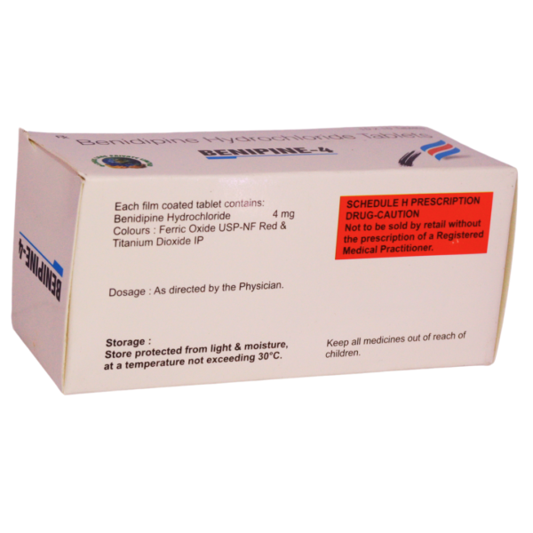 Benipine 4 (Benidipine hydrochloride 4mg) - Image 2