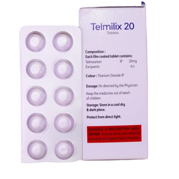Telmilix 20 (Telmisartan 20 mg) - Image 2
