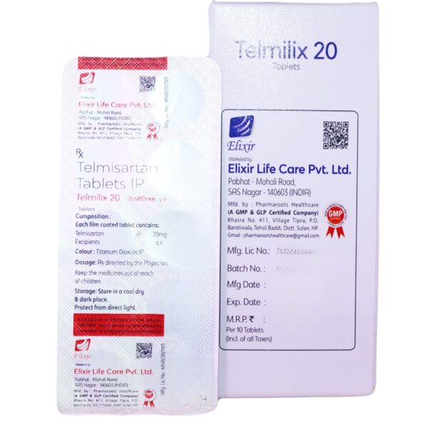 Telmilix 20 (Telmisartan 20 mg) - Image 3