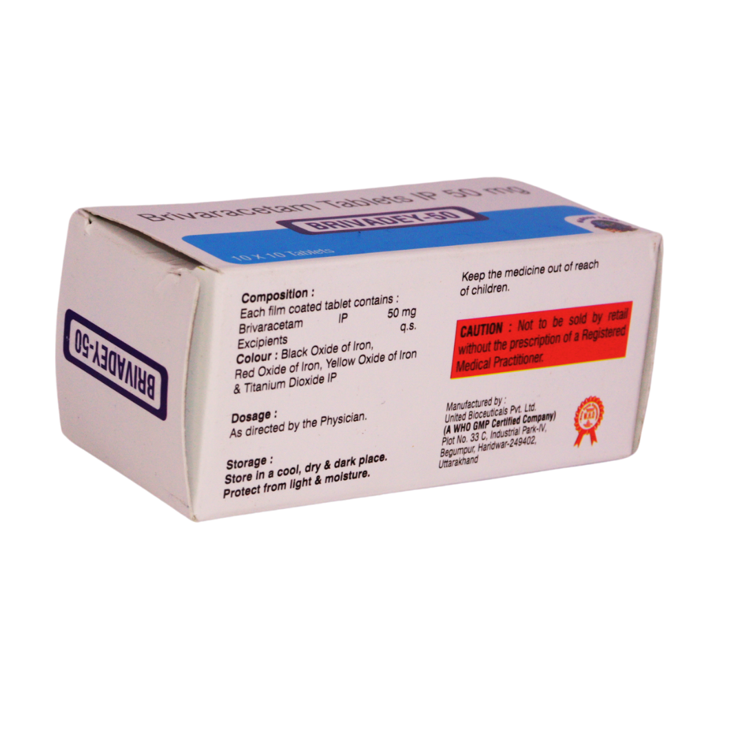 Brivadey 50 (Brivaracetam 50mg) - Image 2