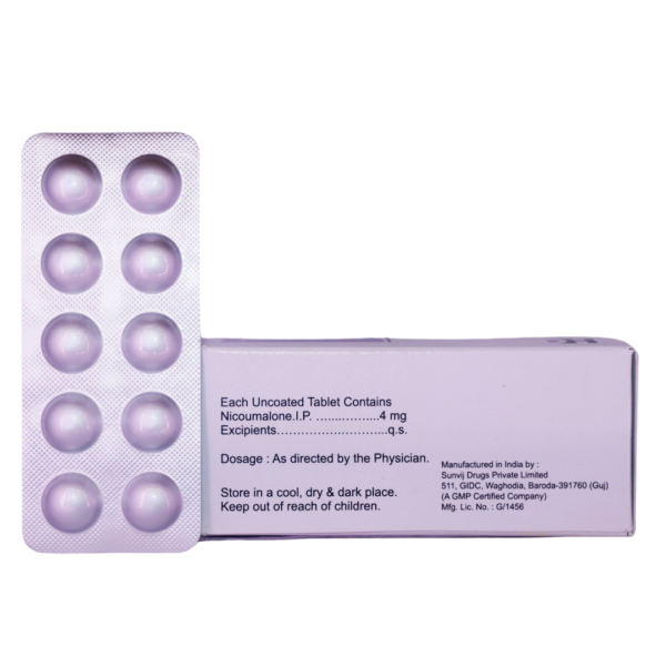 Daxtrom 4 (Nicoumalone 4 mg) - Image 2