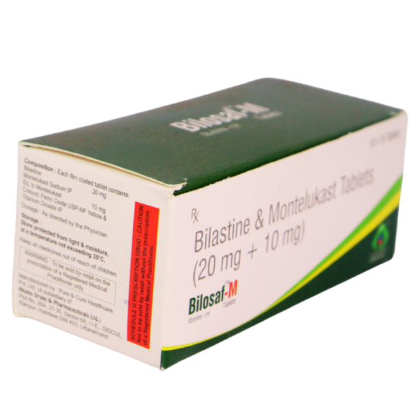 Bilosaf  M (Bilastine & Montelukast(20 + 10mg)) - Image 2