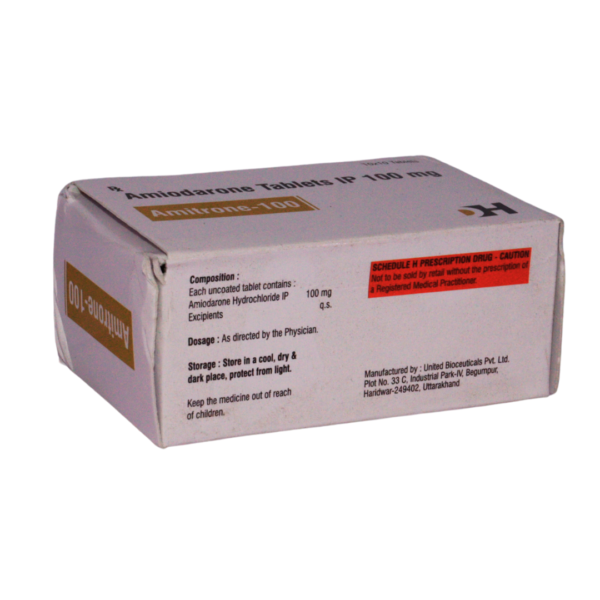 Amitrone 100 (Amiodarone 100mg) - Image 2