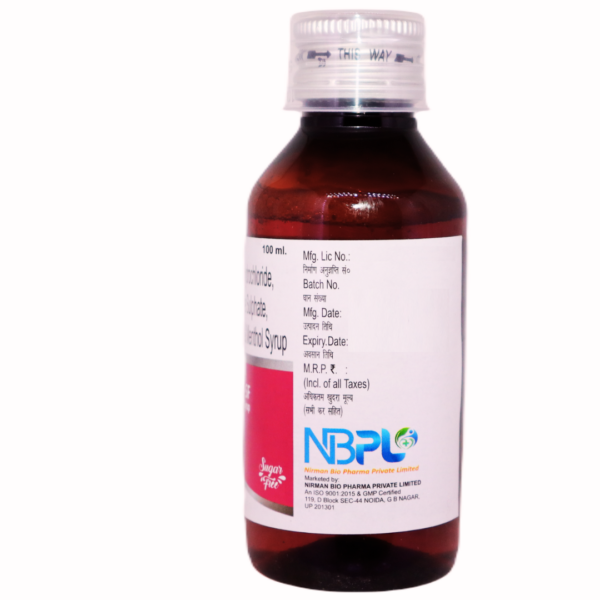 NIRKOFF-SF (ambroxol hydrochloride terbutaline sulphate guaiphenesin & menthol syrup) - Image 2
