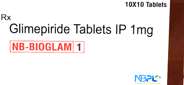 NB-BIOGLAM 1 (glimepiride tablets 1mg)