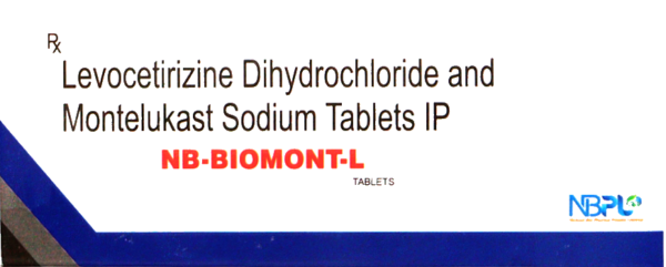 NB-BIOMONT-L (levocetirizine dihydrochloride and montelukast sodium tablets ip)