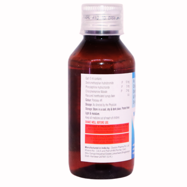 NIRKOFF-DX (chlorpheniramine maleate, dextromethorphan hydrobromide & phenylephrine hydrocloride syrup) - Image 3