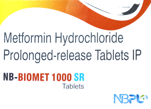 NB-BIOMET 1000 SR  (metformin hydrochloride prolonged-release tablets lp
