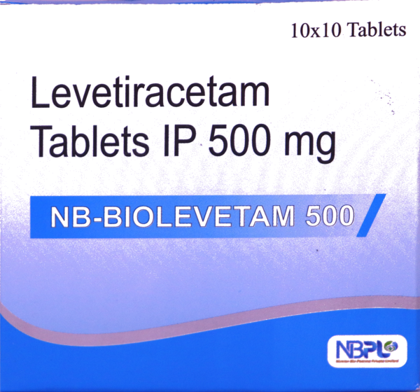 NB-BIOLEVETAM 500 (LEVETIRACETAM TABLETS IP 50MG)