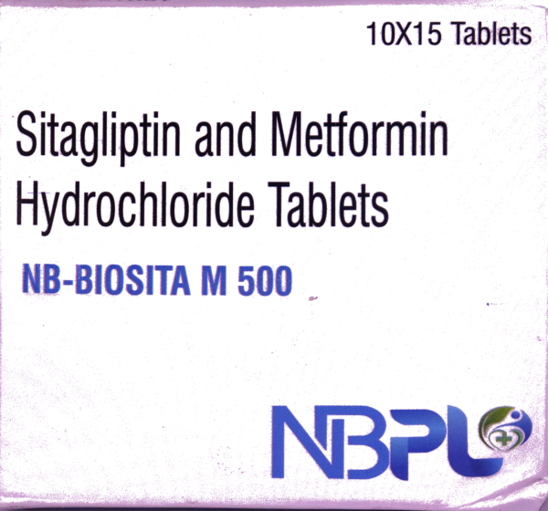 NB-BIOSITA M 500 (sitagliptin and metformin hydrochloriude tablets)