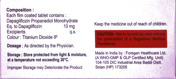 NB-BIODAPA 10 (DAPAGLIFLOZIN TABLET 10 MG) - Image 3