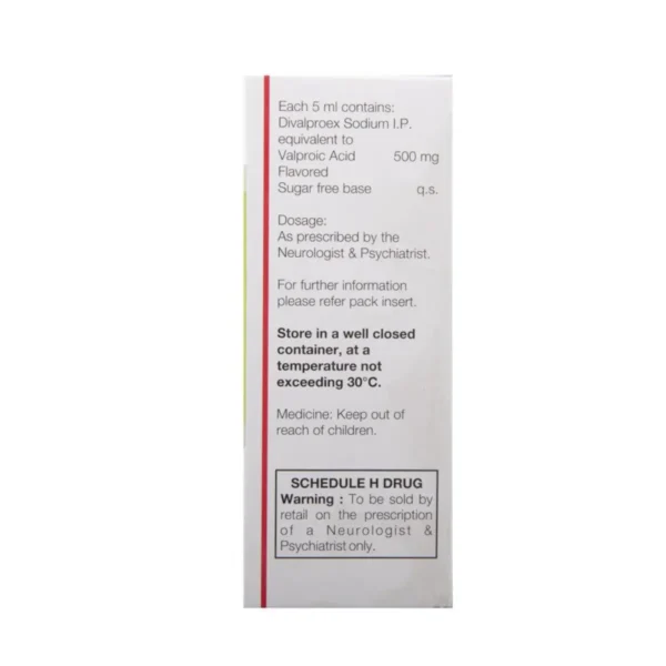 VALANCE (Divalproex (500mg/5ml)) - Image 2