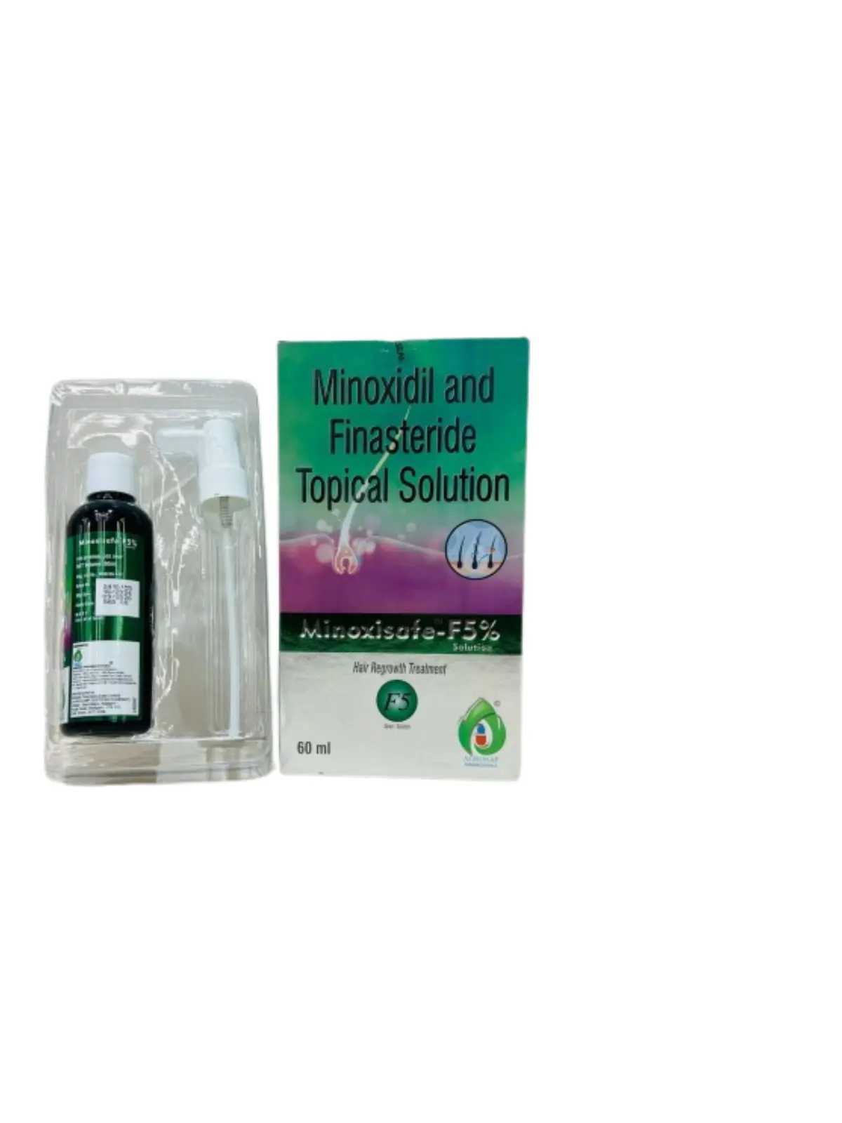 MINOXISAFE F5% (Minoxidil (5% w/v) + Finasteride (0.1% w/v)) - Image 2