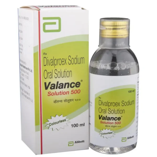 VALANCE (Divalproex (500mg/5ml))