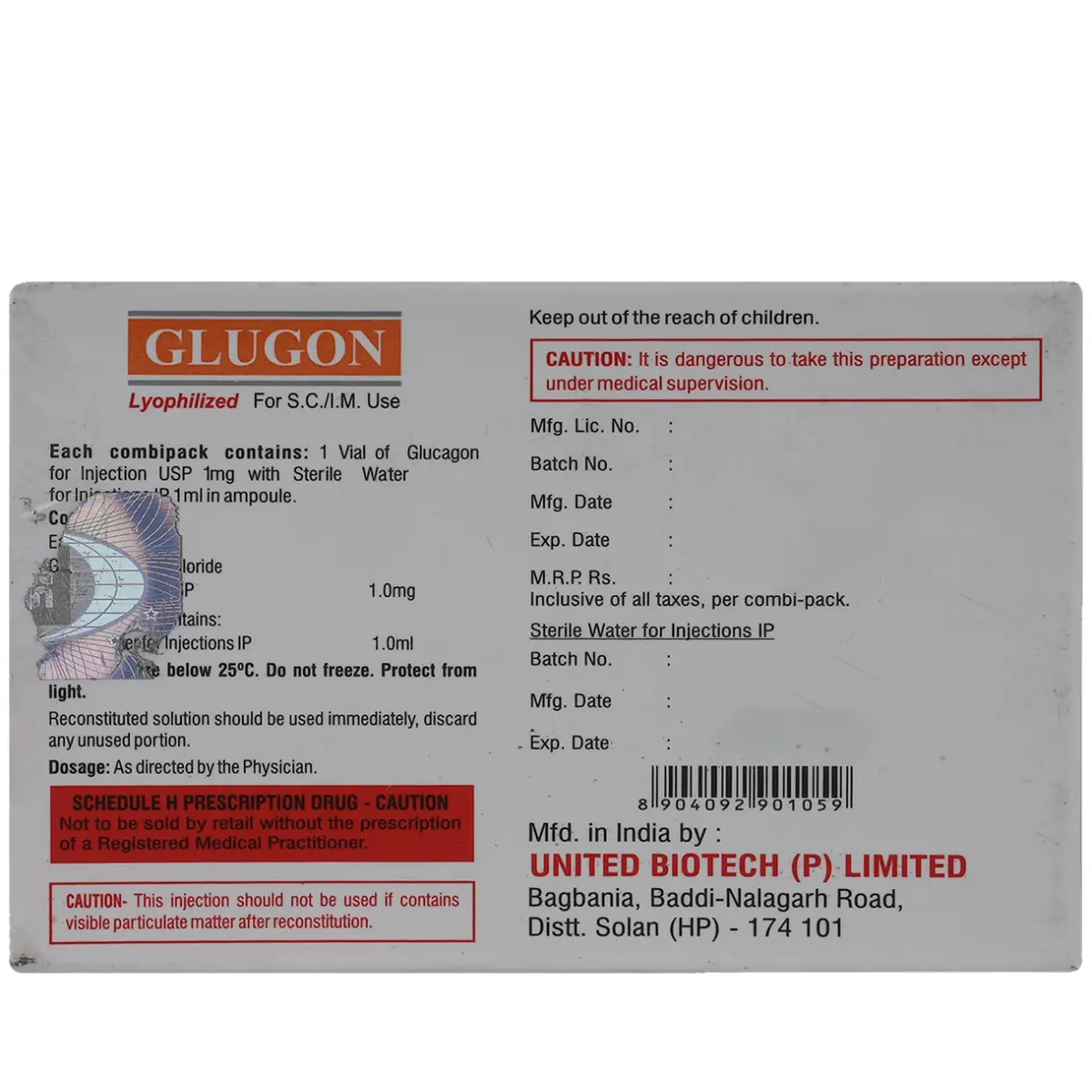 GLUGON 1MG - Image 2