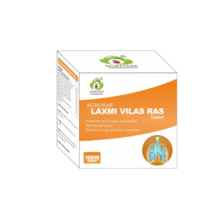 AGROSAF LAXMI VILAS RAS (Ashwagandha-50 mg, Brahmi-30 mg, Arjuna Bark-50 mg, Abhrak Bhasma-20 mg,Camphor-10 mg,Javitri-25 mg,Jaiphal 25 mg,Dhatura-25 mg,Bhang Patta-15 mg)