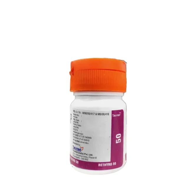 RETHYRO 50MG (Thyroxine (50mcg)) - Image 2
