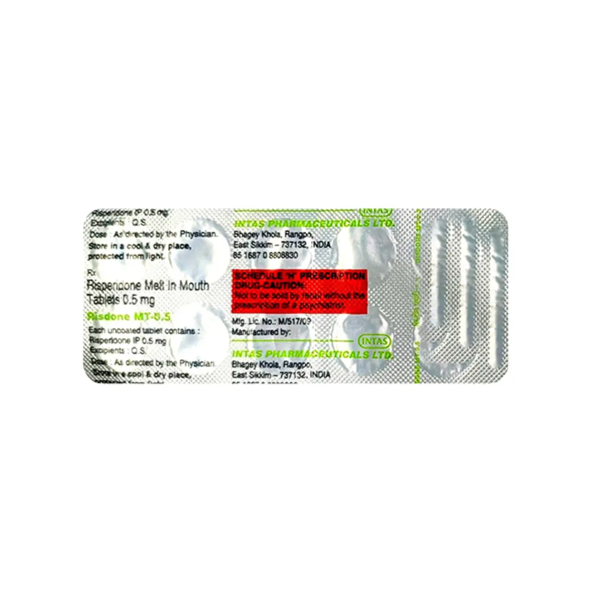 RISDONE MT 0.5MG