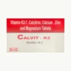 CALVIT K2 (Calcium Citrate Malate (200mg) + Calcitriol (0.25mcg) + Zinc (7.5mg) + Magnesium (50mg) + Vitamin K2-7 (50mcg))