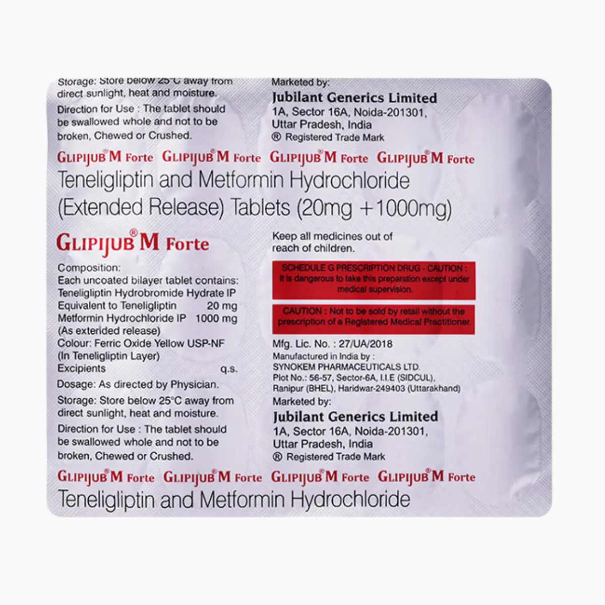 GLIPIJUB M FORTE