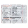 BECOSULES PLUS (Vitamin A (As Vitamin A Concentrate Oil IP) VItamin D3 (As Chloecalciferol IP) Vitamin E Vitamin B1 Vitamin B2 Vitamin B6 Vitamin B12 Vitamin C Folic acid Zinc sulphate monohydrate Diabasic Calcium Phosphate IP Manganese sulphate monohydrate Nicotinamide D-pathenol Copper sulphate monohydrate Potassium iodine Light magnesium oxide)