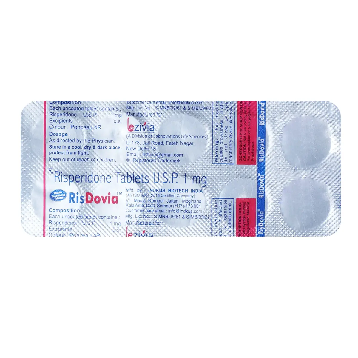 RISDOVIA 1MG - Image 2