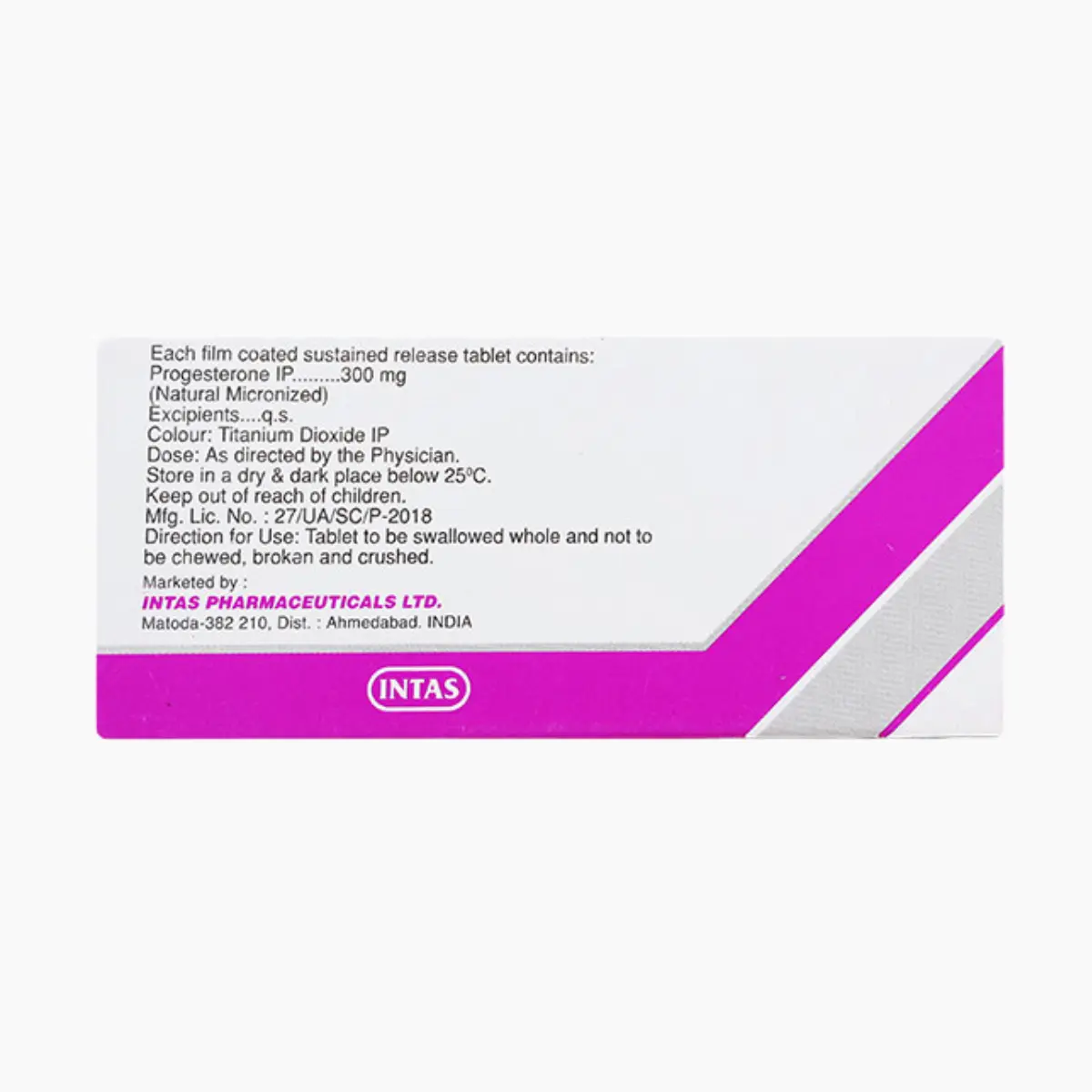 HALD SR 300MG (Progesterone (Natural Micronized) (300mg)) - Image 2