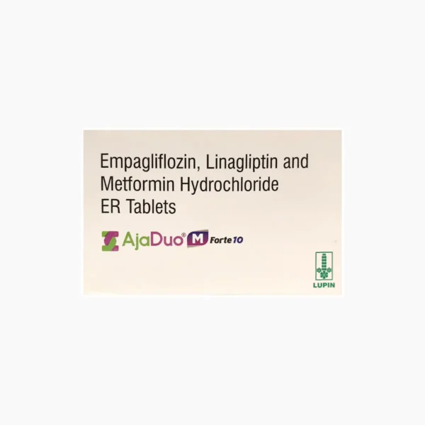AJADUO M FORTE 10MG (Empagliflozin (10mg) + Linagliptin (5mg ...