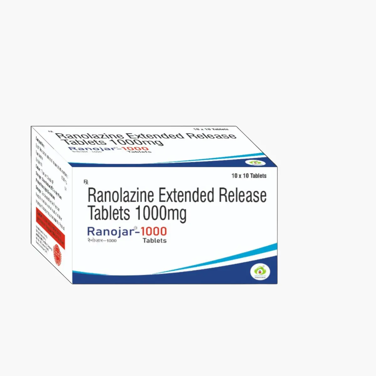 RANOJAR 1000 (Ranolazine (1000mg))
