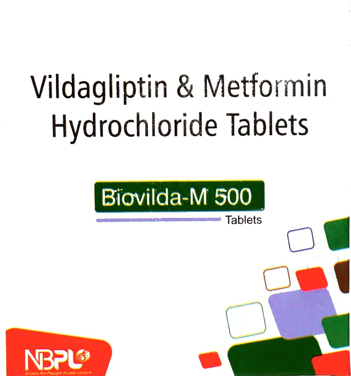 BIOVILDA M 500 (Metformin (500mg) + Vildagliptin (50mg))