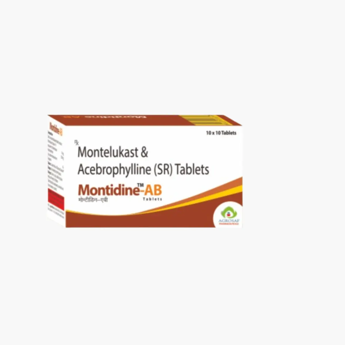 MONTIDINE AB (Montelukast(10mg) + Acebrophylline(200mg))