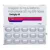 DEBIGLIP M (Metformin (500mg) + Vildagliptin (50mg))