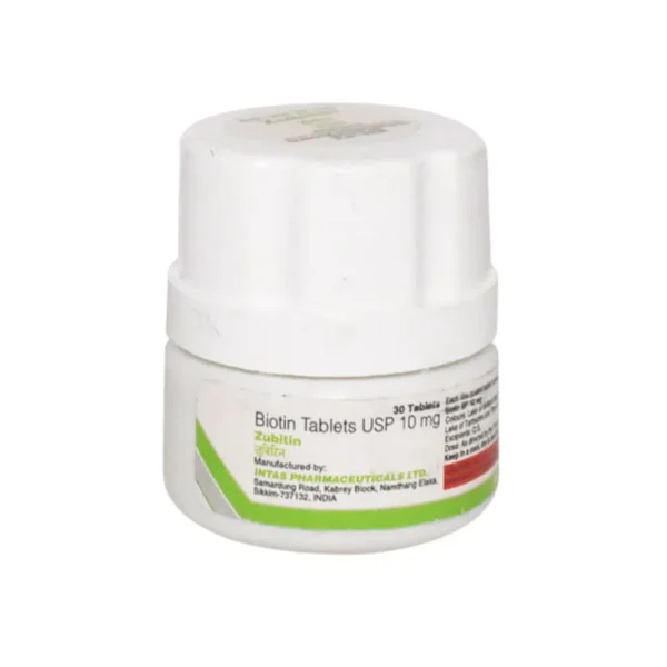 ZUBITIN 10MG (Biotin (10mg))