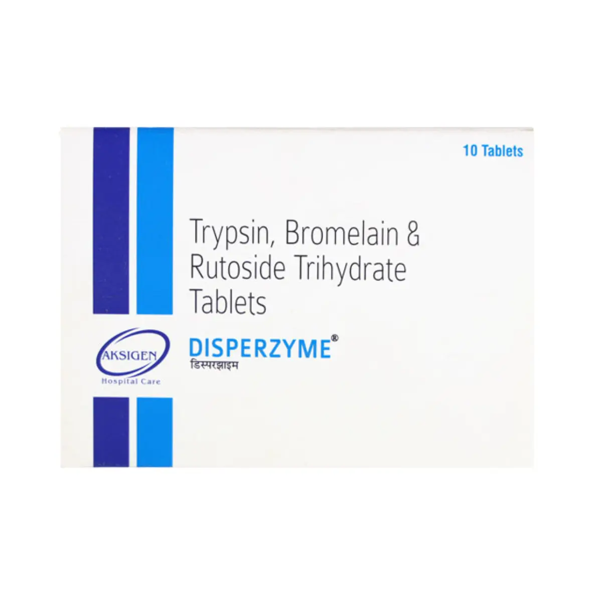 DISPERZYME (Bromelain (180mg) + Trypsin (96mg) + Rutoside (200mg))