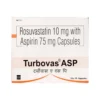 TURBOVAS ASP (Rosuvastatin (10mg) + Aspirin (75mg))