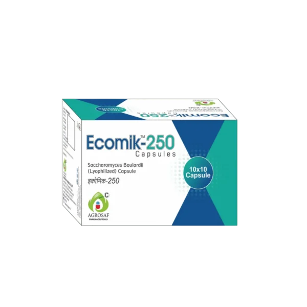 ECOMIK 250 (Saccharomyces boulardii (250mg))