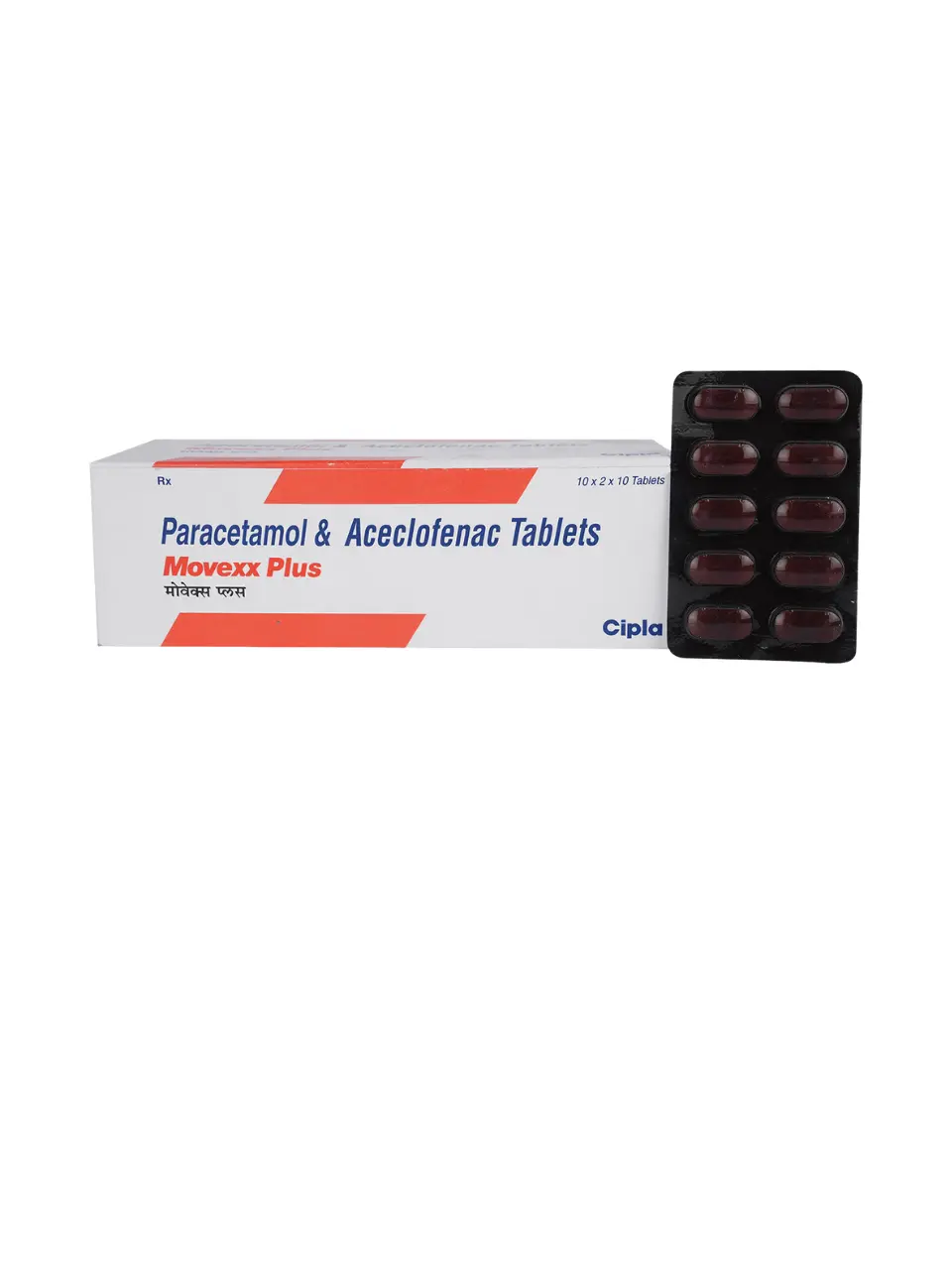 MOVEXX PLUS (Aceclofenac (100mg) + Paracetamol (325mg))