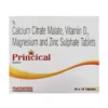 PRINCICAL (Calcium citrate (250mg) + Vitamin D3 (1000IU) + Zinc Sulfate (7.5mg) + Magnesium Sulphate (100mg))
