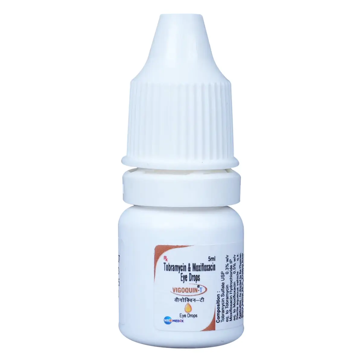VIGOQUIN T E/D (Tobramycin (0.3% w/v) + Moxifloxacin (0.5% w/v)) - Image 2