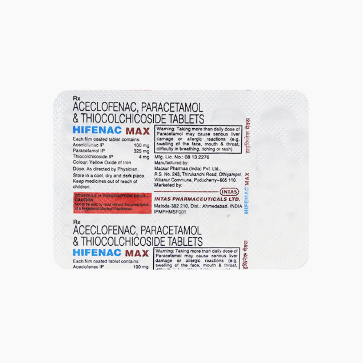 HIFENAC MAX