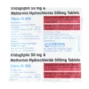 VIBITE M 500 (Metformin (500mg) + Vildagliptin (50mg))