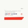CTD MT 12.5/50/40 MG (Chlorthalidone (12.5mg) + Metoprolol Succinate (50mg) + Telmisartan (40mg))