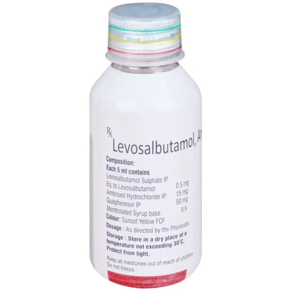 USAL LS EXPECTROPANT (Ambroxol (15mg/5ml) + Levosalbutamol (0.5mg/5ml) + Guaifenesin (50mg/5ml)) - Image 2