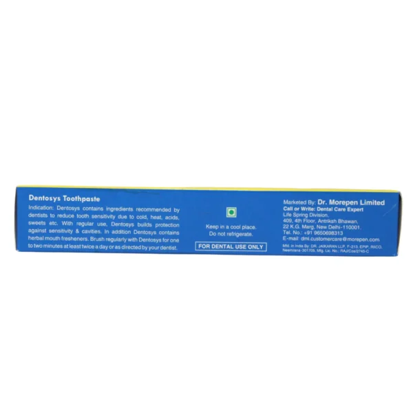 DENTOSYS PASTE 18% (TOOTHPASTE) - Image 2