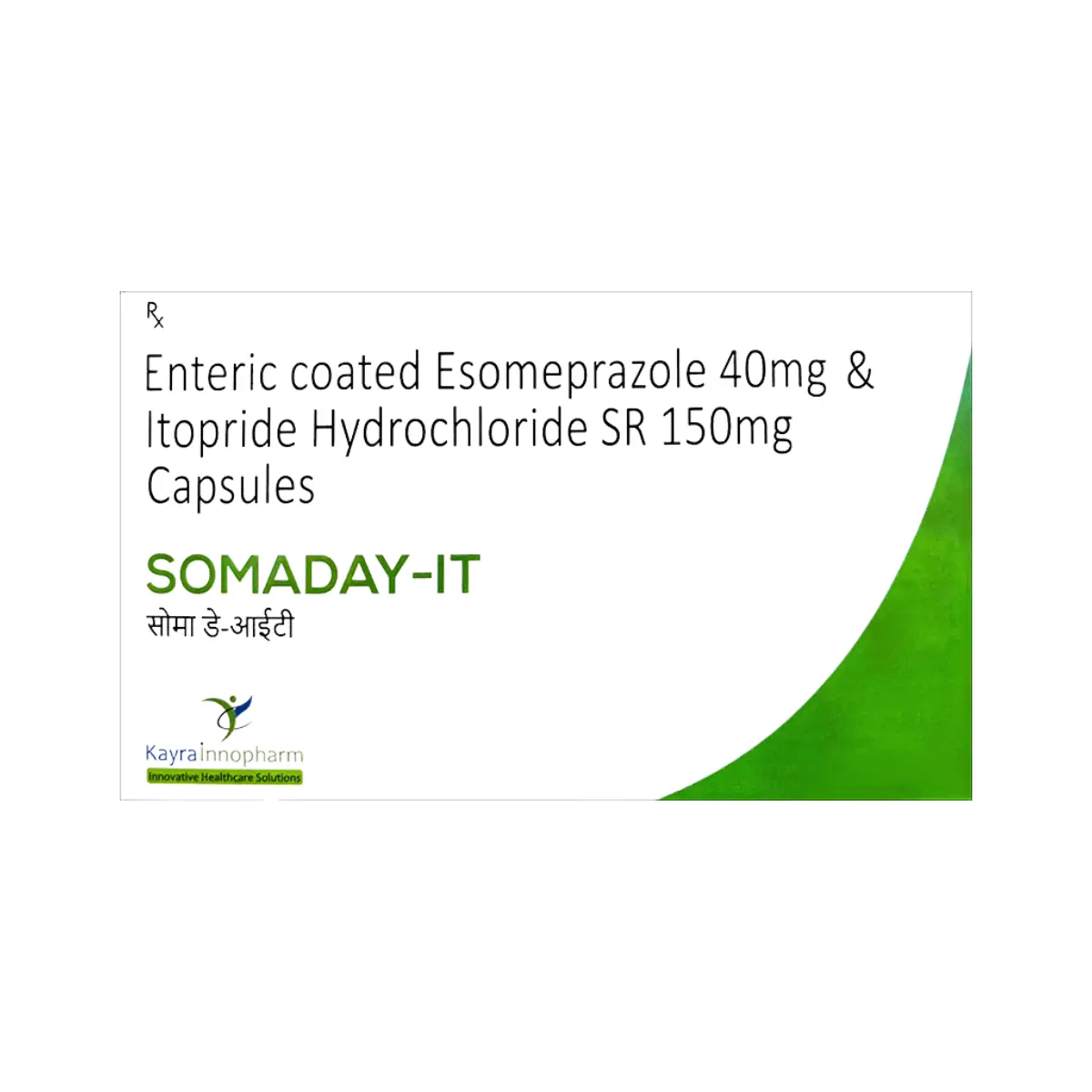 SOMADAY IT (Esomeprazole (40mg) + Itopride (150mg))