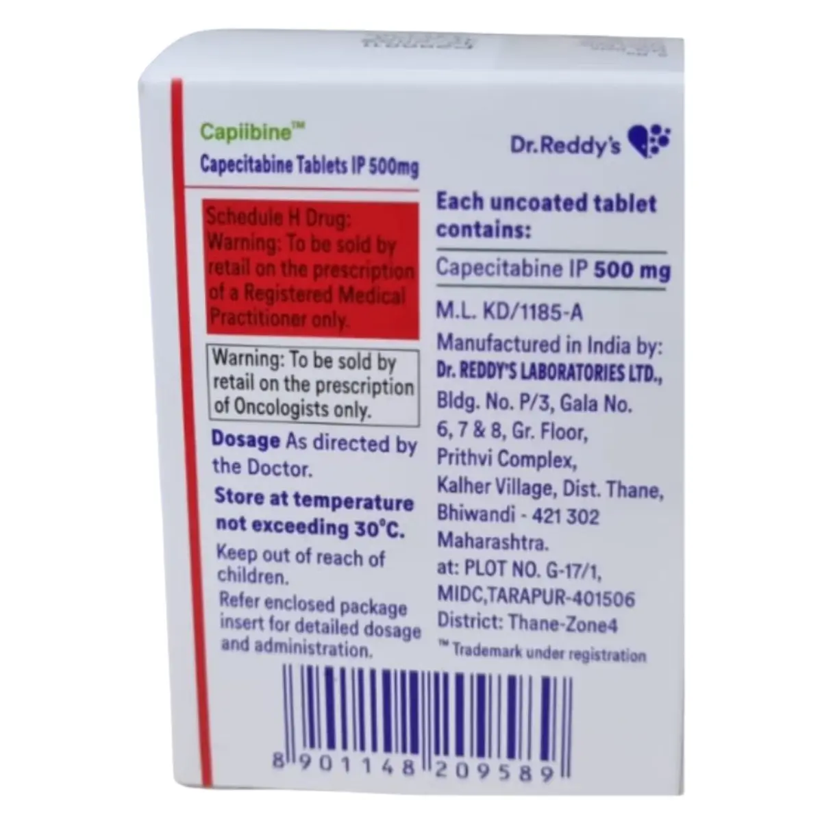 Capiibine 500mg - Image 2